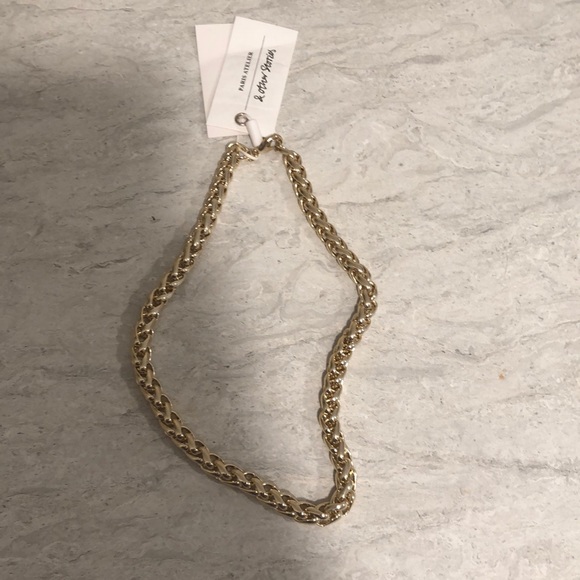 NWT & other stories twisted chain link necklace - Picture 2 of 3